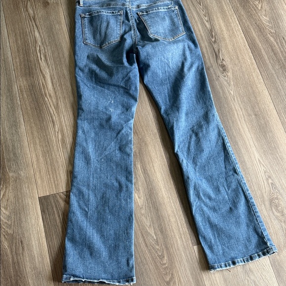 Jessica Simpson Blue Straight Leg Jeans - Picture 8 of 9